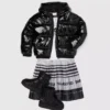 Chaqueta acolchada para niña