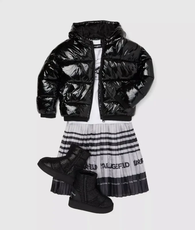 Chaqueta acolchada para niña