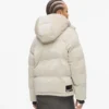 Chaqueta acolchada perlada