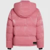 Chaqueta acolchada perlada