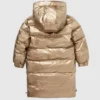Chaqueta acolchada reversible para niña