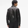 Chaqueta blusón de piel