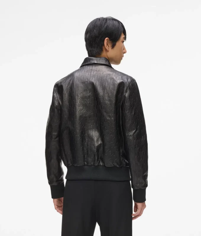 Chaqueta blusón de piel