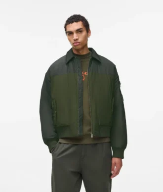 Chaqueta bomber acolchada