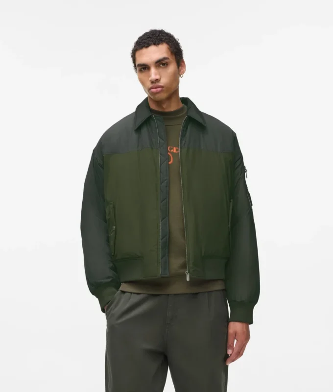 Chaqueta bomber acolchada