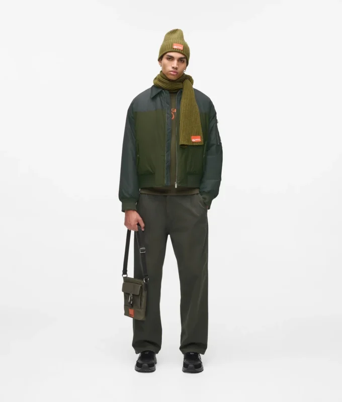 Chaqueta bomber acolchada