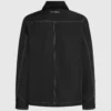 Chaqueta bomber con costuras en contraste