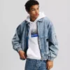 CHAQUETA BOMBER DE DENIM