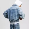 CHAQUETA BOMBER DE DENIM