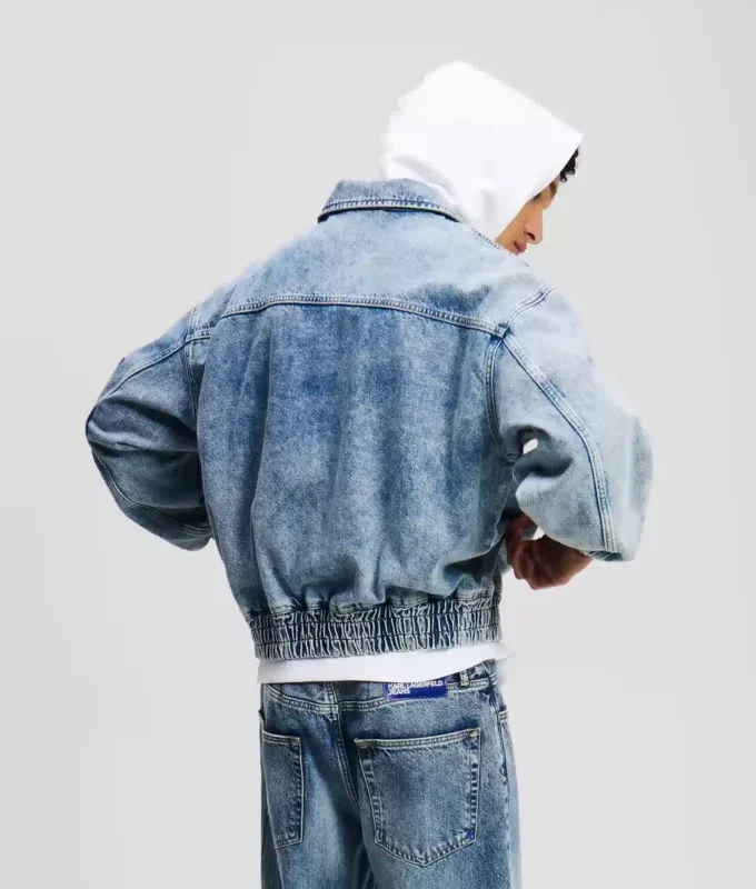 CHAQUETA BOMBER DE DENIM