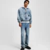 CHAQUETA BOMBER DE DENIM