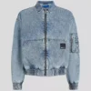 CHAQUETA BOMBER DE DENIM