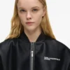Chaqueta bomber de piel sintética