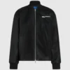 Chaqueta bomber de piel sintética