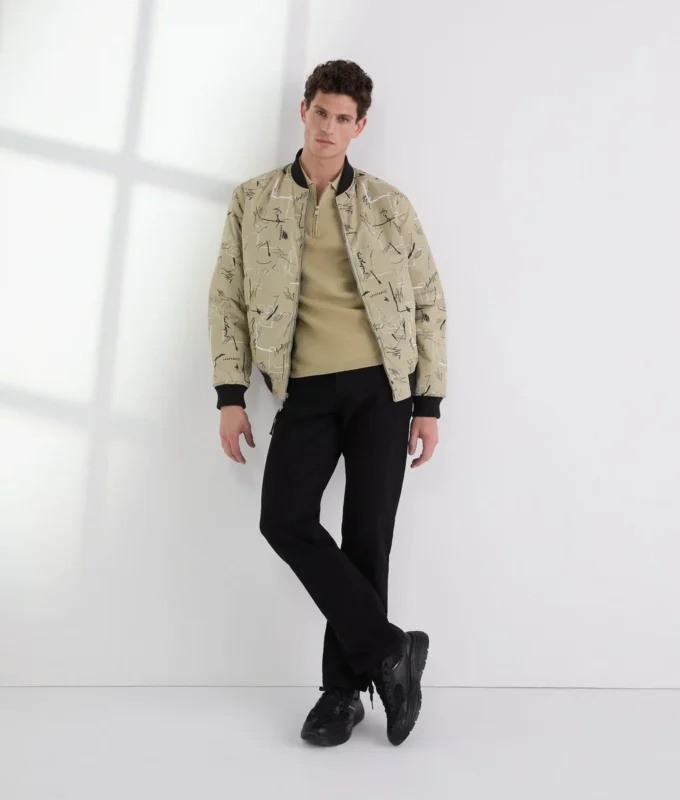 CHAQUETA BOMBER REVERSIBLE