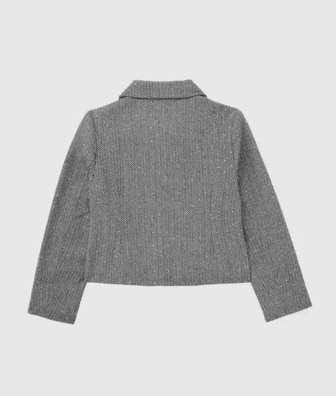 Chaqueta bouclé para niña