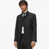 CHAQUETA CON CUELLO ALTO