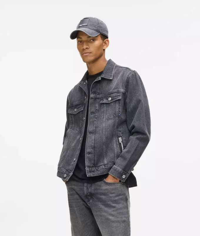 Chaqueta de mezclilla de corte regular
