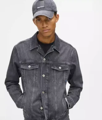 Chaqueta de mezclilla de corte regular