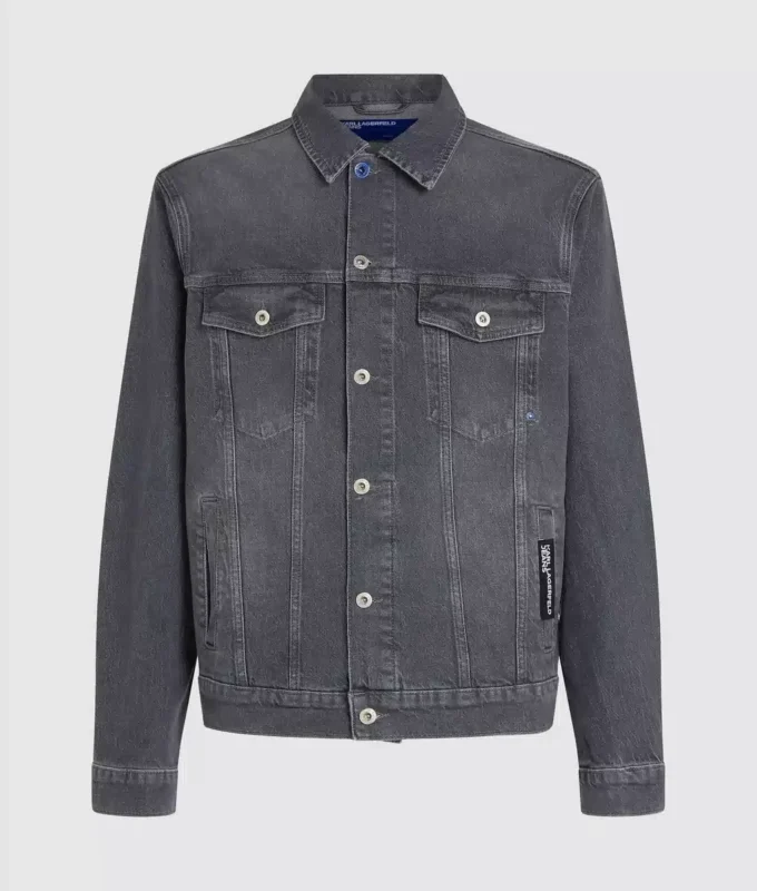 Chaqueta de mezclilla de corte regular