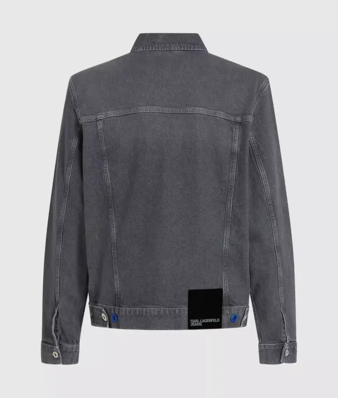 Chaqueta de mezclilla de corte regular