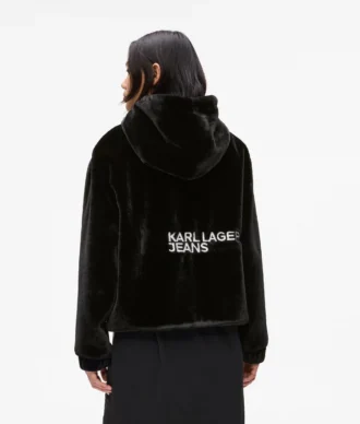 Chaqueta de piel sintética
