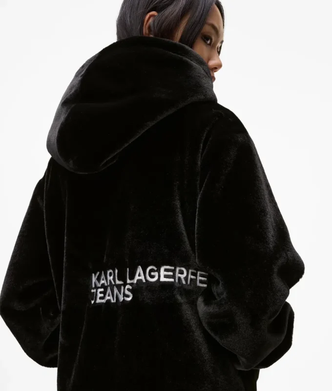Chaqueta de piel sintética