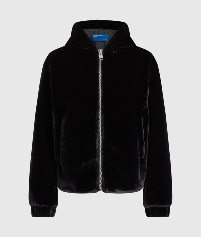 Chaqueta de piel sintética