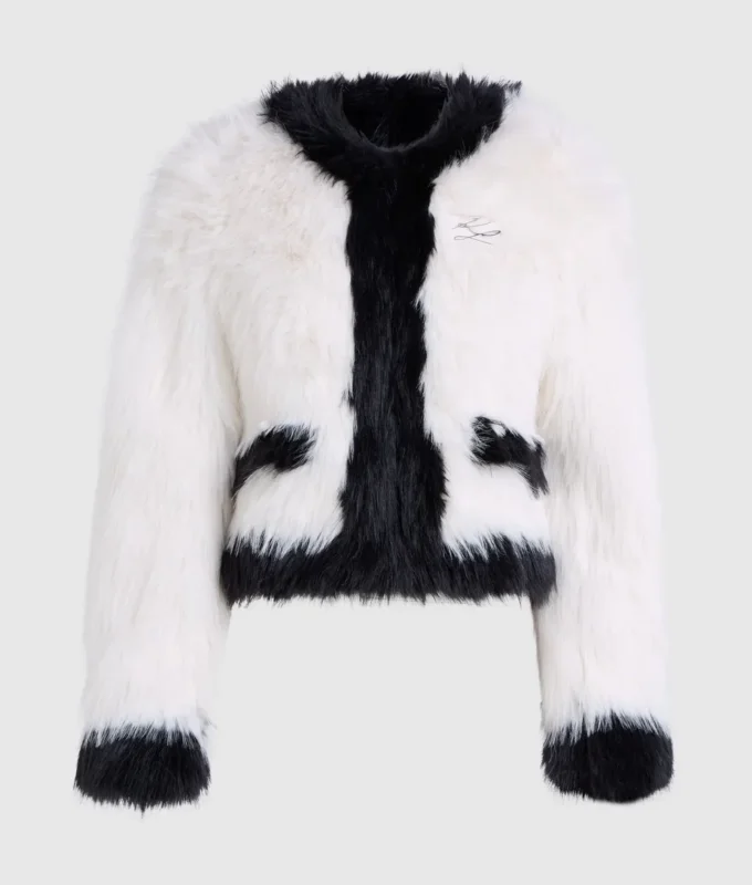Chaqueta de piel sintética