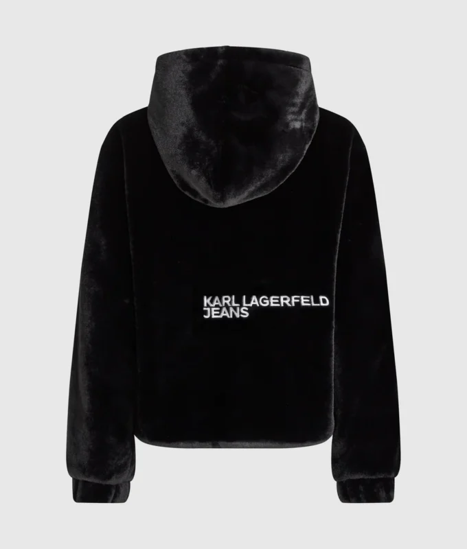 Chaqueta de piel sintética