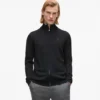 Chaqueta de punto con cremallera