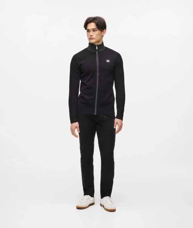 Chaqueta de punto con cremallera