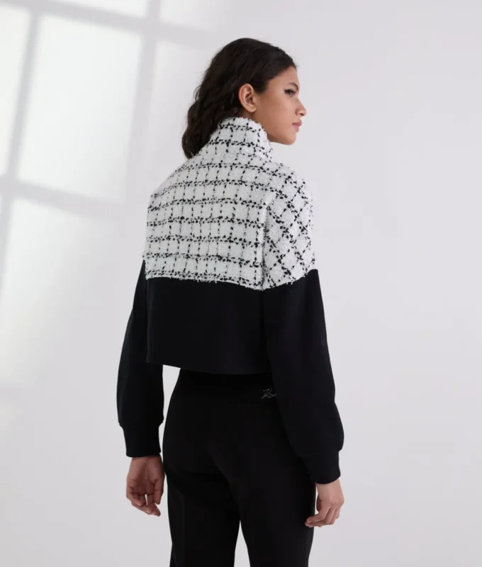 CHAQUETA DE SUEÑO BOUCLÉ