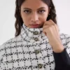 CHAQUETA DE SUEÑO BOUCLÉ