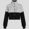 CHAQUETA DE SUEÑO BOUCLÉ
