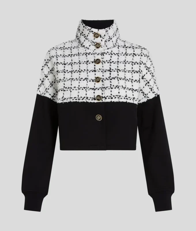 CHAQUETA DE SUEÑO BOUCLÉ