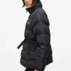CHAQUETA PUFFER CON CINTURÓN