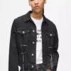 Chaqueta vaquera con cordones
