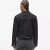 Chaqueta vaquera con cordones