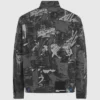 Chaqueta vaquera con efecto pintado