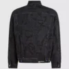 Chaqueta vaquera con estampado Monogram integral