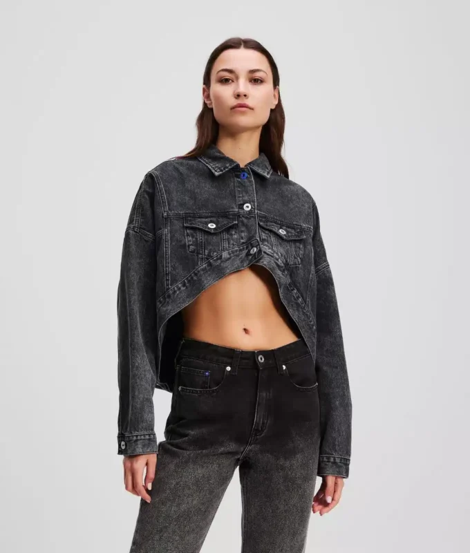 CHAQUETA VAQUERA CROPPED OVERSIZE