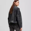 CHAQUETA VAQUERA CROPPED OVERSIZE