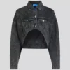 CHAQUETA VAQUERA CROPPED OVERSIZE