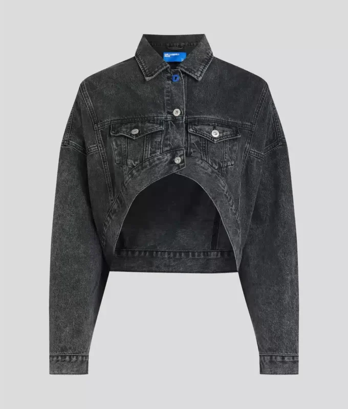 CHAQUETA VAQUERA CROPPED OVERSIZE