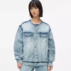 Chaqueta vaquera sin cuello