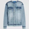 Chaqueta vaquera sin cuello