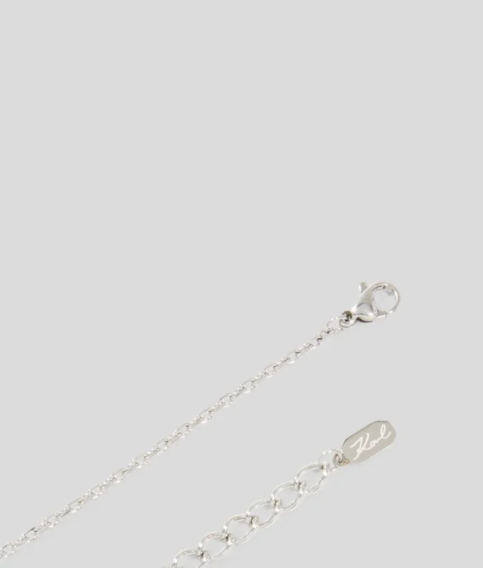 COLLAR CON COLGANTE DE CORAZÓN PAVÉ