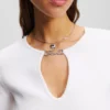 COLLAR CON COLGANTE IKON PAVÉ