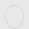 Collar de eslabones de cristal